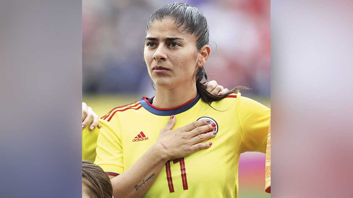 María Catalina Usme Pineda es una futbolista colombiana, juega de delantera en el América de Cali de la Liga Profesional Femenina Colombiana.