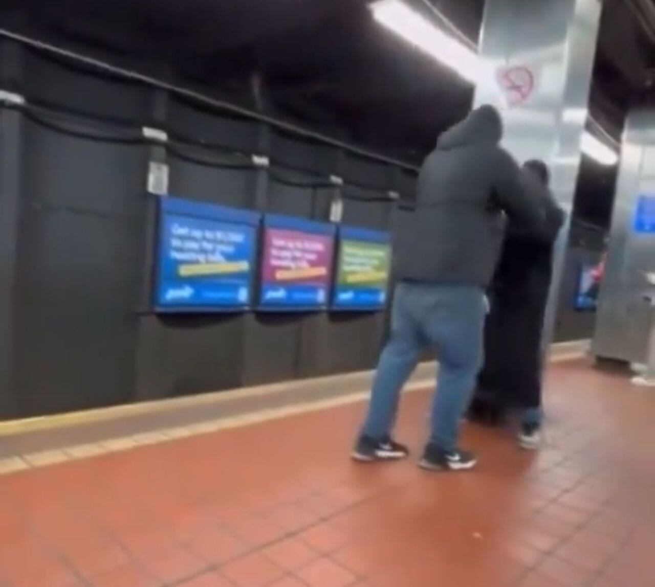 La pelea tuvo lugar en una de las estaciones de metro de Filadelfia