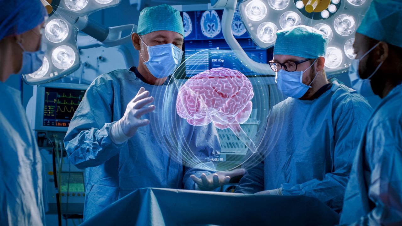 Cirugía de cerebro.