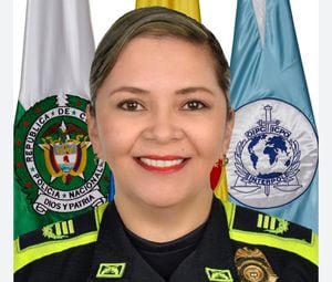 coronel Olga Patricia Salazar Sánchez, directora de la Dijin