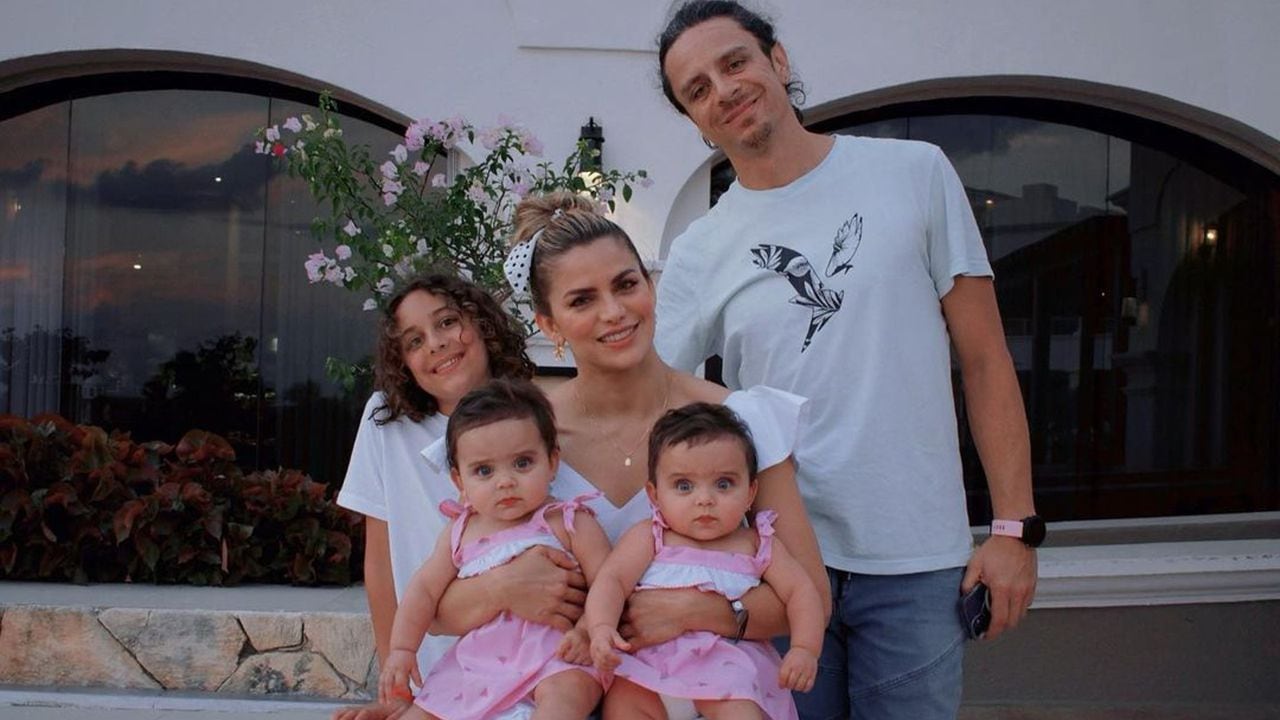 Familia de Adriana Lucía.