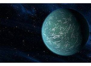 Todavía no se sabe si el planeta Kepler 22-b está formado por rocas, gas o líquido.