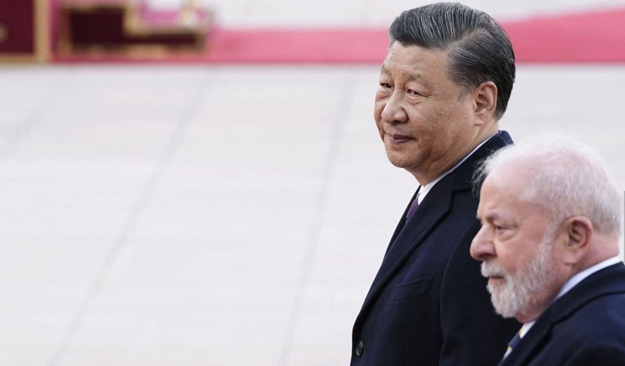 Mientras Lula da Silva visitaba China, lanzó dardos contra el gobierno de Joe Biden