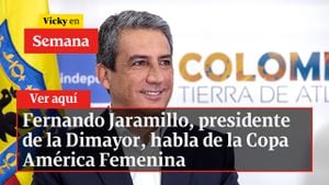 Fernando Jaramillo, presidente de la Dimayor, habla de la Copa América Femenina