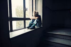 Foto de referencia sobre depresión en menores de edad