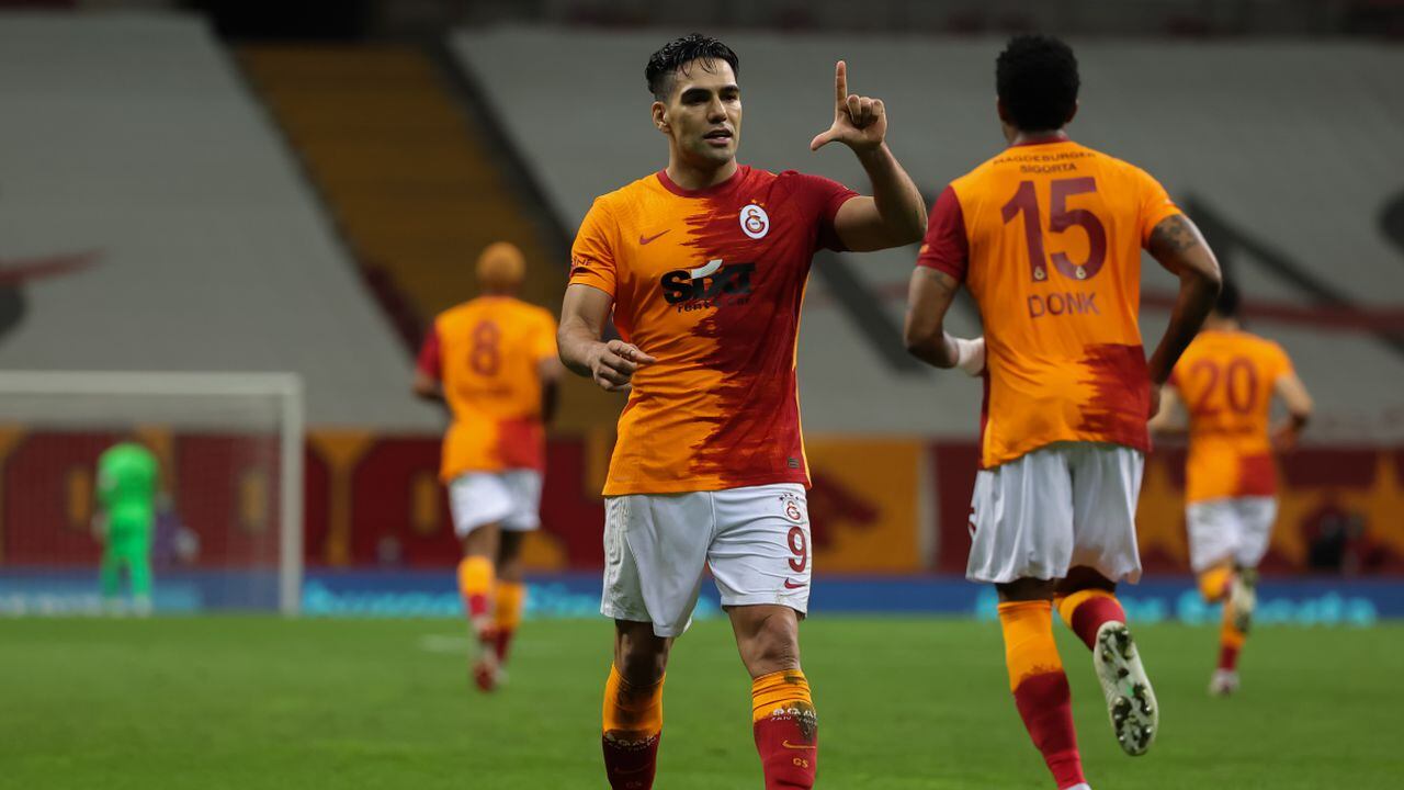 Falcao en Galatasaray. Foto: Getty Images