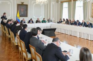 Reunión del Consejo Gremial con el presidente Gustavo Petro.