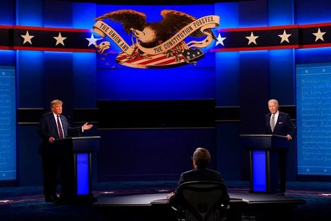 Debate entre Donald Trump y Joe Biden