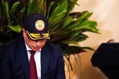 El presidente colombiano, Gustavo Petro, en Bogotá (Colombia), el 17 de abril de 2024 (Foto de Sebastian Barros/NurPhoto vía Getty Images)
