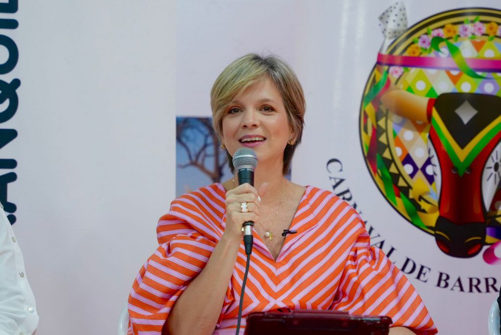 Sandra Gómez, gerente de Carnaval de