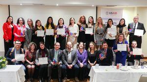 Representantes de las IPS ganadoras del  Premio Nacional de Calidad con enfoque en Atención Primaria en Salud 2022.