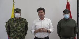Ministro Diego Molano ofreció recompensa por información del atentado en Córdoba