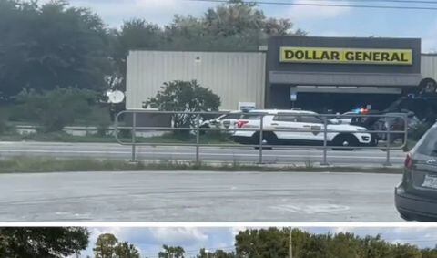 En esta tienda de Jacksonville fueron detonados los disparos.