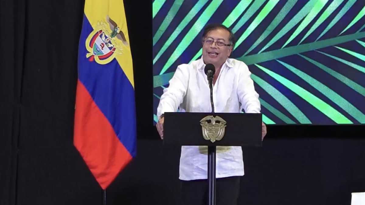 Presidente de Colombia Gustavo Petro
