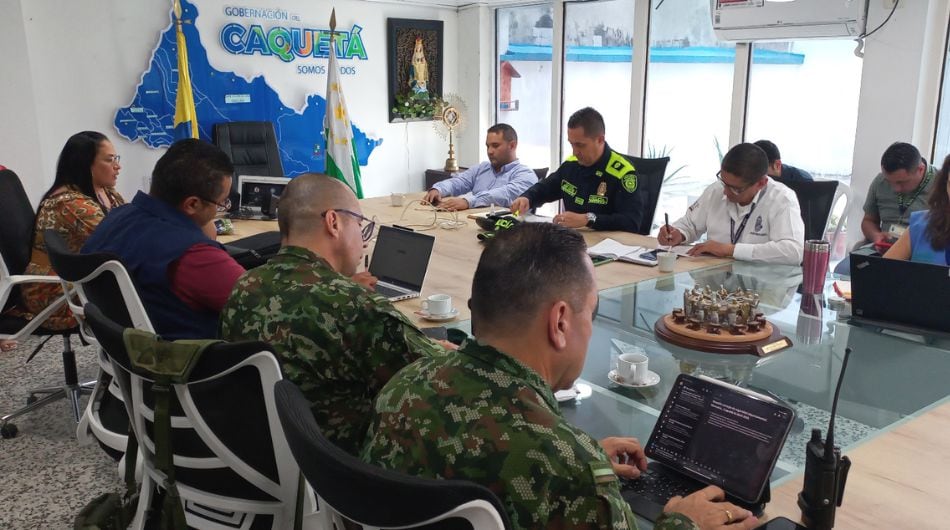 Consejo de seguridad extraordinario en Caquetá tras amenazas de las disidencias en Cartagena del Chairá.