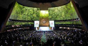 Los anuncios hechos por los mandatarios se llevaron a cabo en la Cumbre de la ONU sobre el clima realizada en Nueva York. Foto: Reuters vía DW. 
