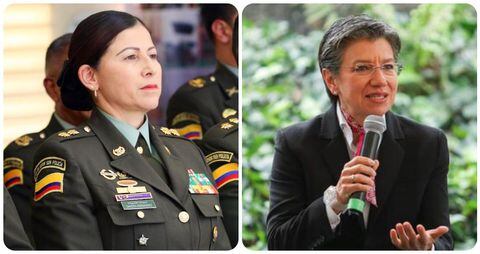 La brigadier general, Sandra Hernández, es la nueva comandante de la Policía de Bogotá y la alcaldesa, Claudia López, celebró la designación.