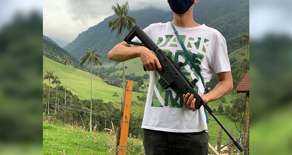 Grupos armados estarían patrullando las montañas aledañas al valle del Cocora, en Quindío, para "proteger" predios privados, según denunció el ambientalista Néstor Ocampo.