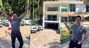 Jhonny Rivera compartió con todos su seguidores la nueva casa que compró