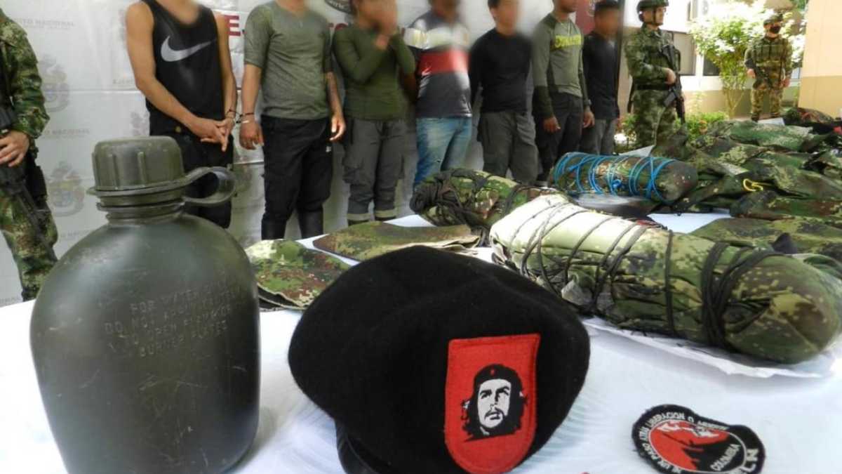 Ejército rescató a menor de edad que estaba en las filas del ELN en Bolívar