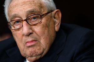 Henry Kissinger, exsecretario de Estado de Estados Unidos.