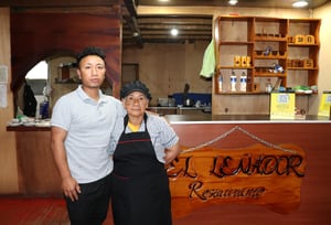 Mery Esperanza Miramag Riascos, propietaria del restaurante El Leñador