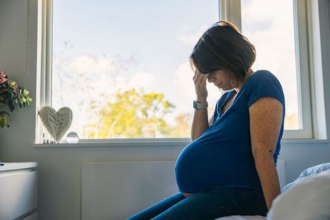 La visión borrosa también le puede afectar a las mujeres embarazadas.