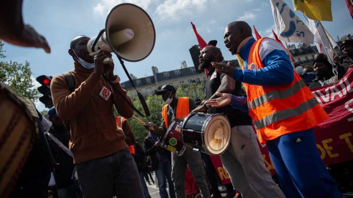 París también fue foco de protestas en este primero de mayo