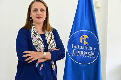 María del Socorro Pimienta, Superintendente de Industria y Comercio.