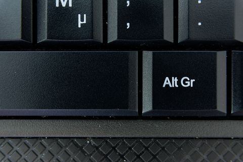 La tecla Alt Gr es una de las que más intriga a quienes utilizan teclados.