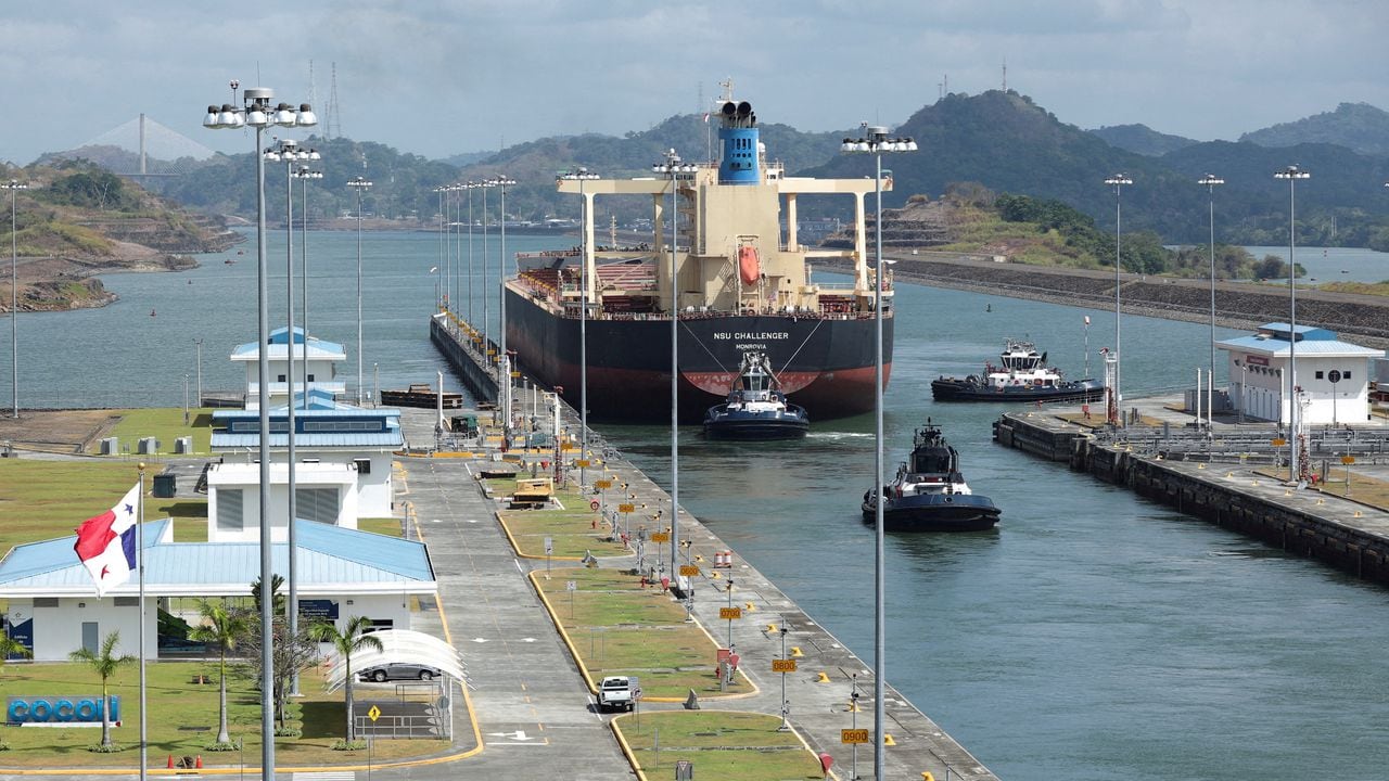Imágenes del Canal de Panamá.