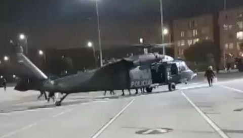 Helicóptero de la Policía