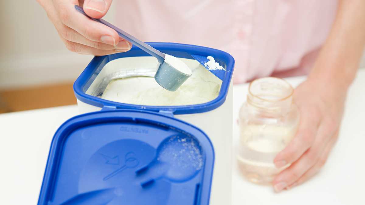 Tres fórmulas de leche en polvo sería la responsable de la muerte de un bebé en Estados Unidos.