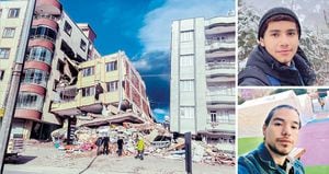 Dos colombianos, Julián Sánchez y Luis Antonio Espinosa sobrevivieron al terremoto de Turquía.