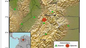 El último sismo registrado por el Servicio Geológico Colombiano se registró en Mesa de Los Santos, en Santander. 