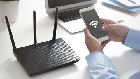 Un router wifi en optimas condiciones permite tener una conexión estable.