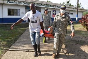 Manuel Cáceres de 64 años es una de las víctimas de minas antipersonal