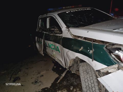 En el sector puente El Ejido, zona rural de Policarpa se registró una emboscada a un dispositivo policial.