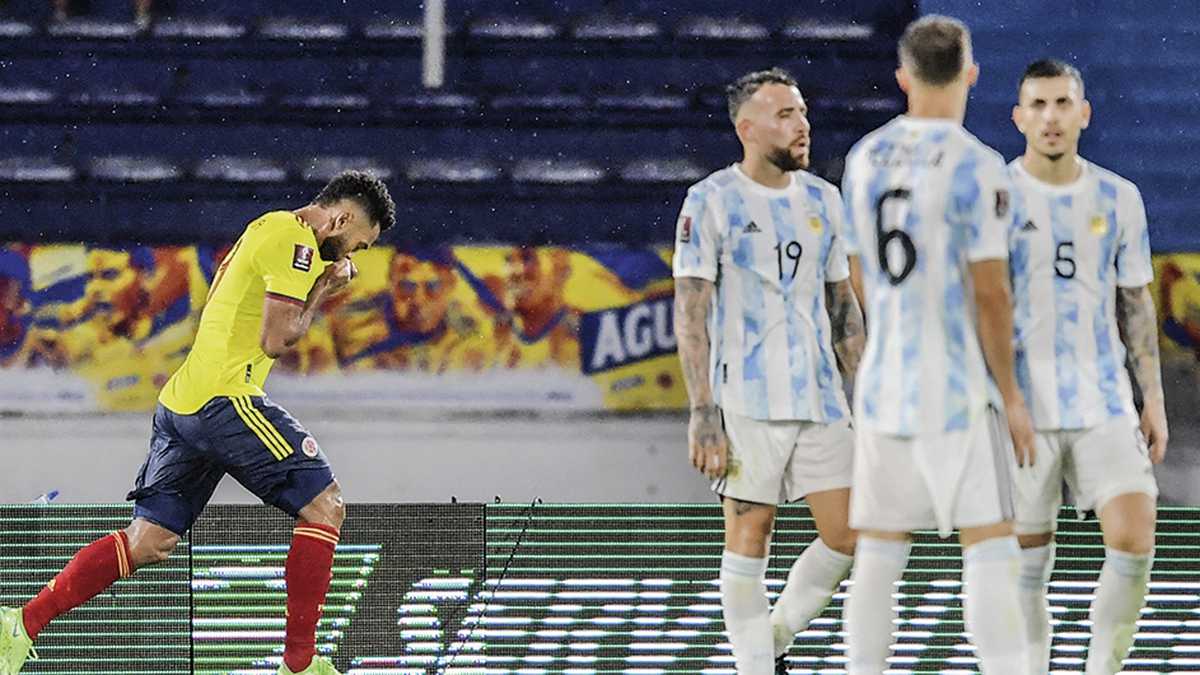  El gol de Miguel Ángel Borja le dio a Colombia el primer empate ante Argentina en 14 años y una dosis de oxígeno a la selección en la eliminatoria.