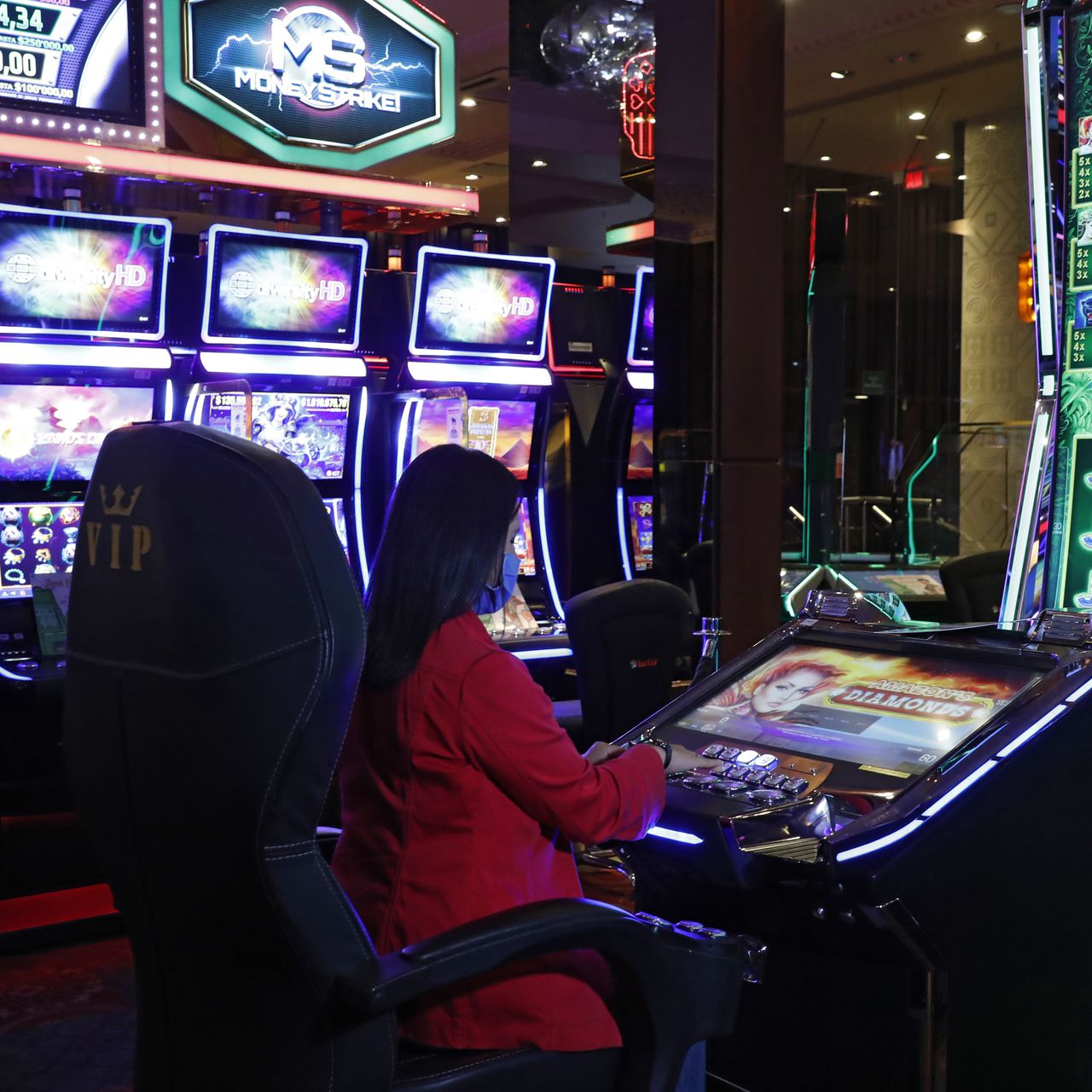 Máquinas de casino con premio en aumento