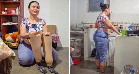     Diana Milena Herrera, oriunda de San José del Guaviare, culpa a un desamor de su tragedia. Una de sus hijas cayó en una red de prostitución, el otro batalla contra las drogas. 