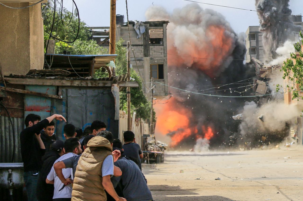 Violencia en Gaza.