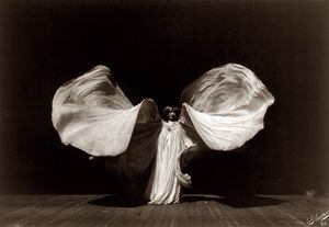 Retrato de Lois Füller bailando la ‘Danse Serpentine’, 1902.