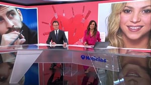 Los presentadores de Antena 3 fueron los que dejaron a Shakira en evidencia. Foto: Twitter @@sebas_maspons.