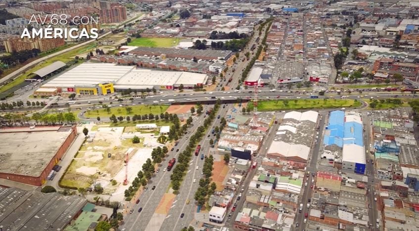 La nueva troncal implicará la construcción de conectividad con otras vías del sistema de TransMilenio como la Avenida de las Américas.
