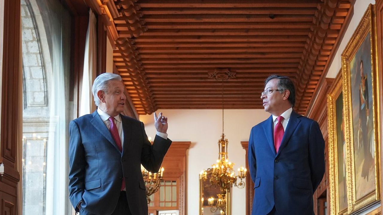 Presidente Gustavo Petro y Andrés Manuel López Obrador