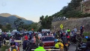 El paso habitual de Cúcuta-Bucaramanga está restringido, se recomienda tomar vías alternas.
