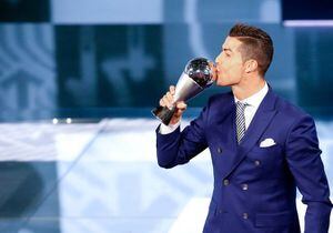 Cristiano Ronaldo, el primer ganador de el The Best.