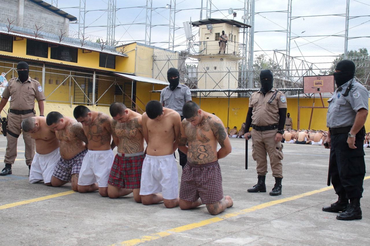 En imágenes : la cárcel de Izalco en El Salvador.