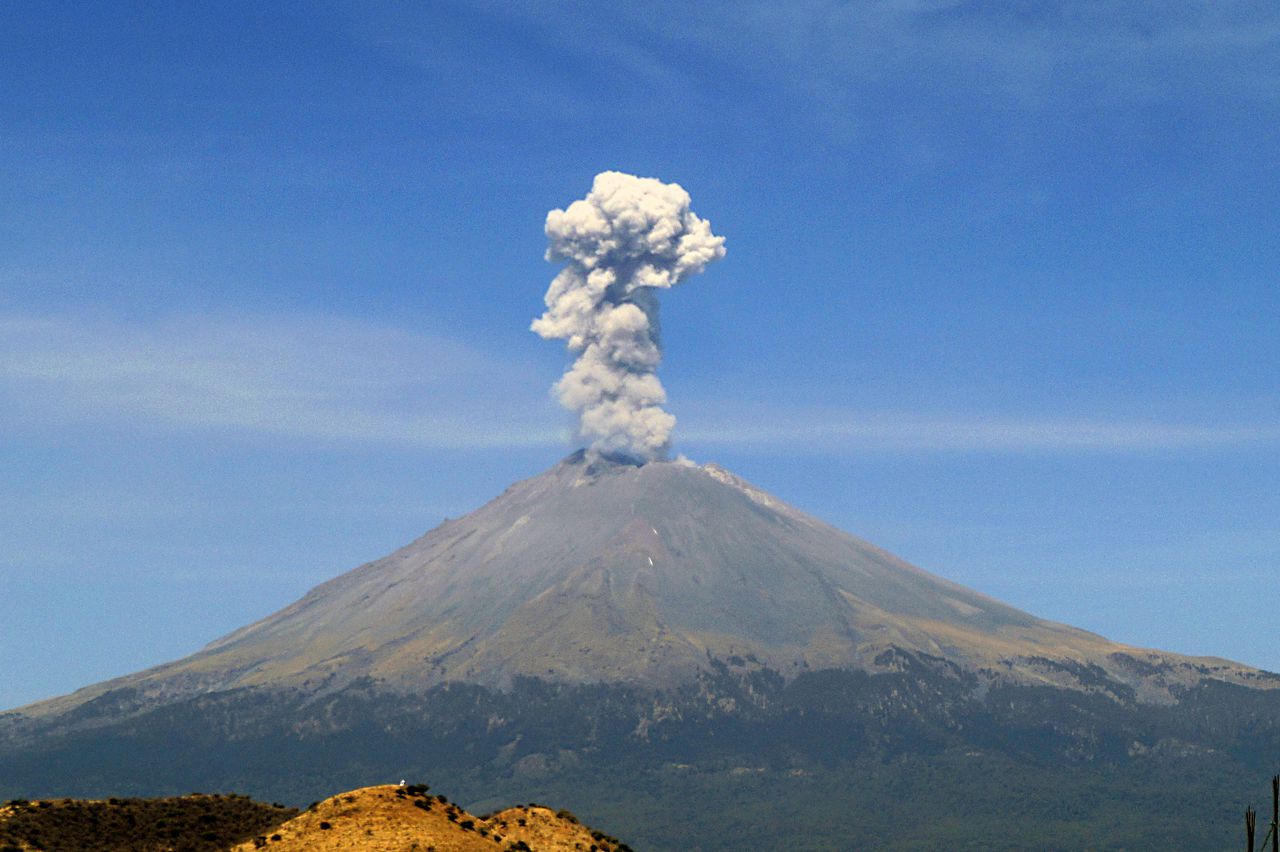Popocatepetl Volcano Fumarole
